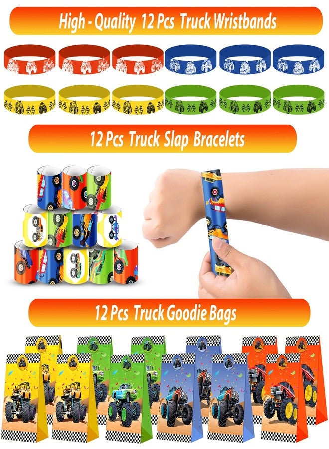 PLOUGVI 232 PCS Party Favors for Truck Birthday Decorations Supplies Truck Party Stuff for Party Goodie Bag Stuffer Pinata Filler Gifts - Image 4